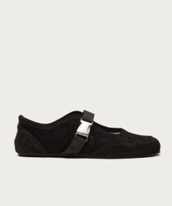 Sapatilha Lexie Camurça Black 1