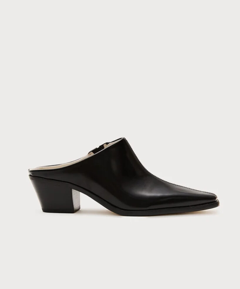 Mule Houston Glossyblack 1