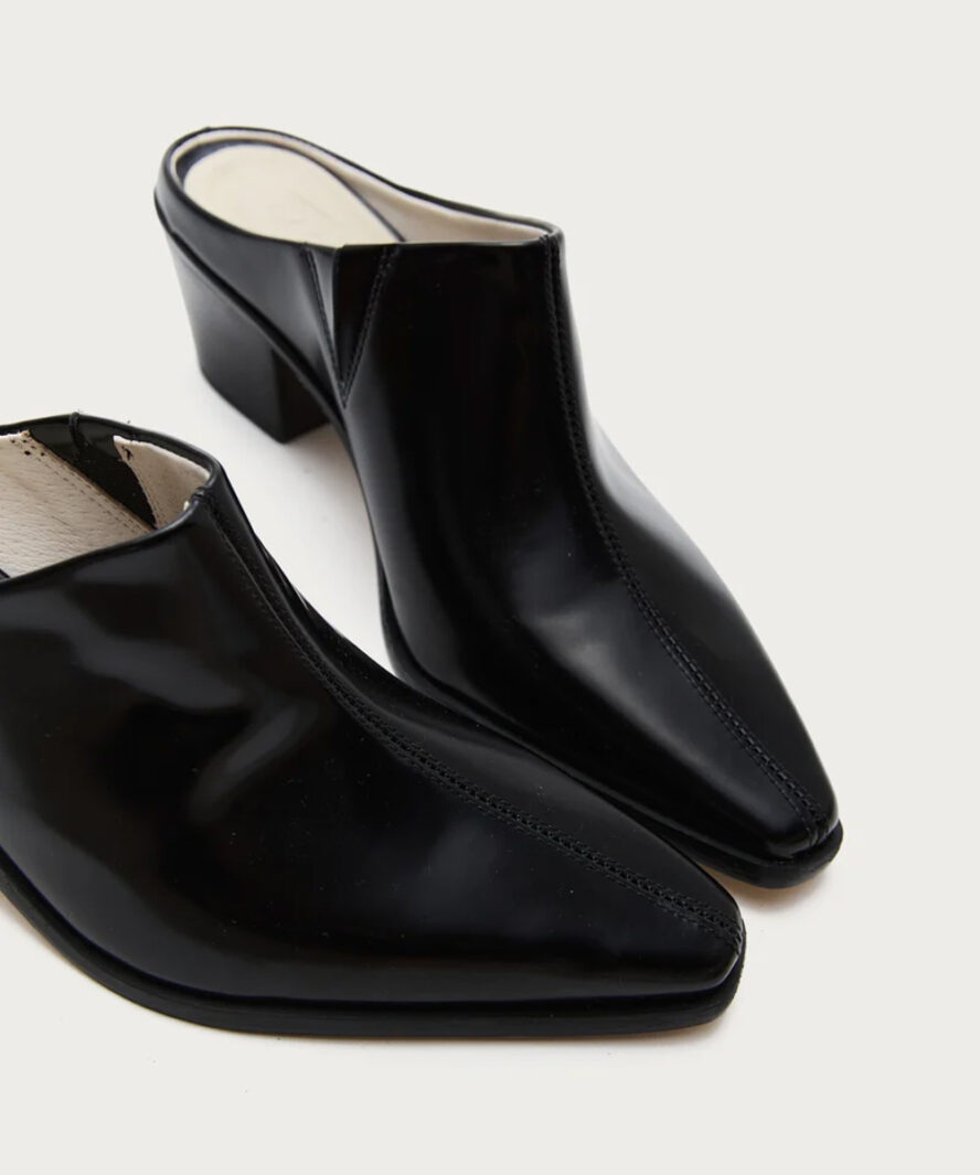 Mule Houston Glossyblack 3 Mule Houston Glossyblack 3