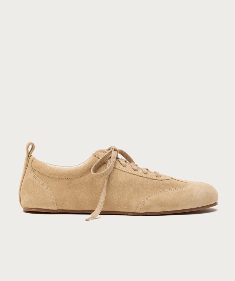 Sneaker Violet Camurça Sand סניקרס בז' 1