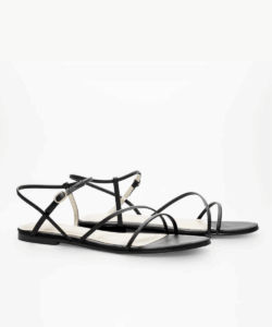 סנדל רצועות דקות שחור Bora Bora Black