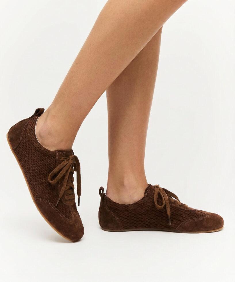 Sneaker Milla Camurça Chocolate 3
