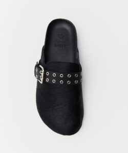 Cópia De Mule Clog Tássia Pony Black 2