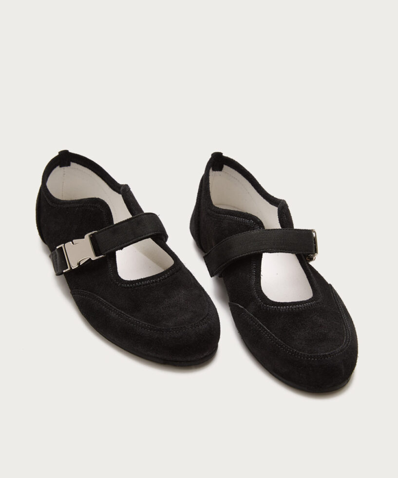 Sapatilha Lexie Camurça Black 4