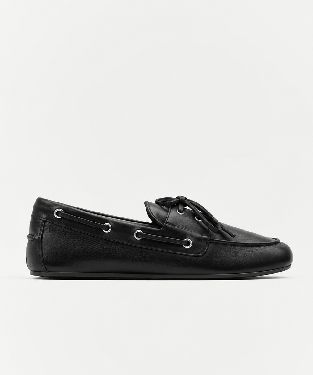 מוקסינים שחורים Valencia Black