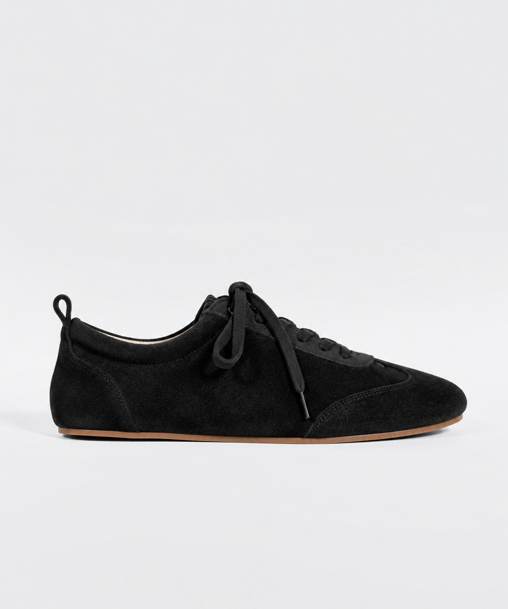 סניקרס שחורות Violet Black Suede סניקרס שחורות Violet Black Suede